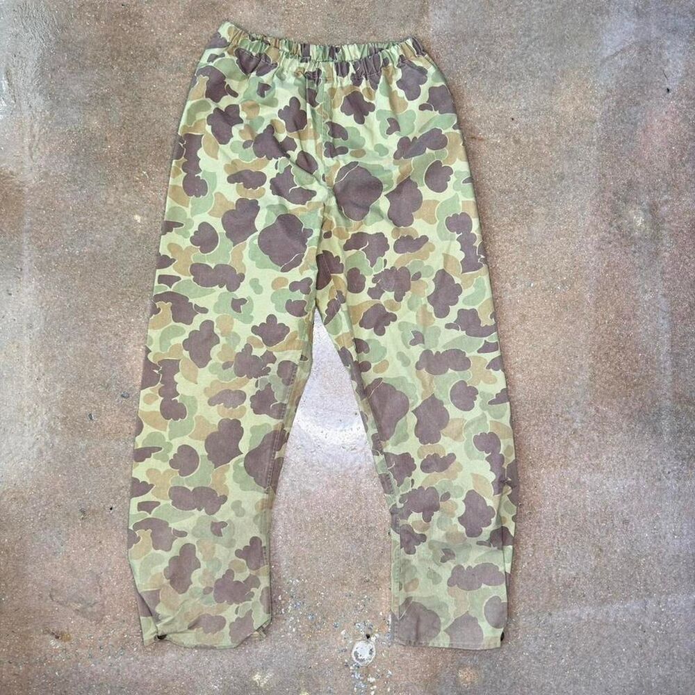 Vintage Cabela’s Gore-Tex Pants Mens Large Camo Made In USA Hunting Waterproof - Picture 1 of 8